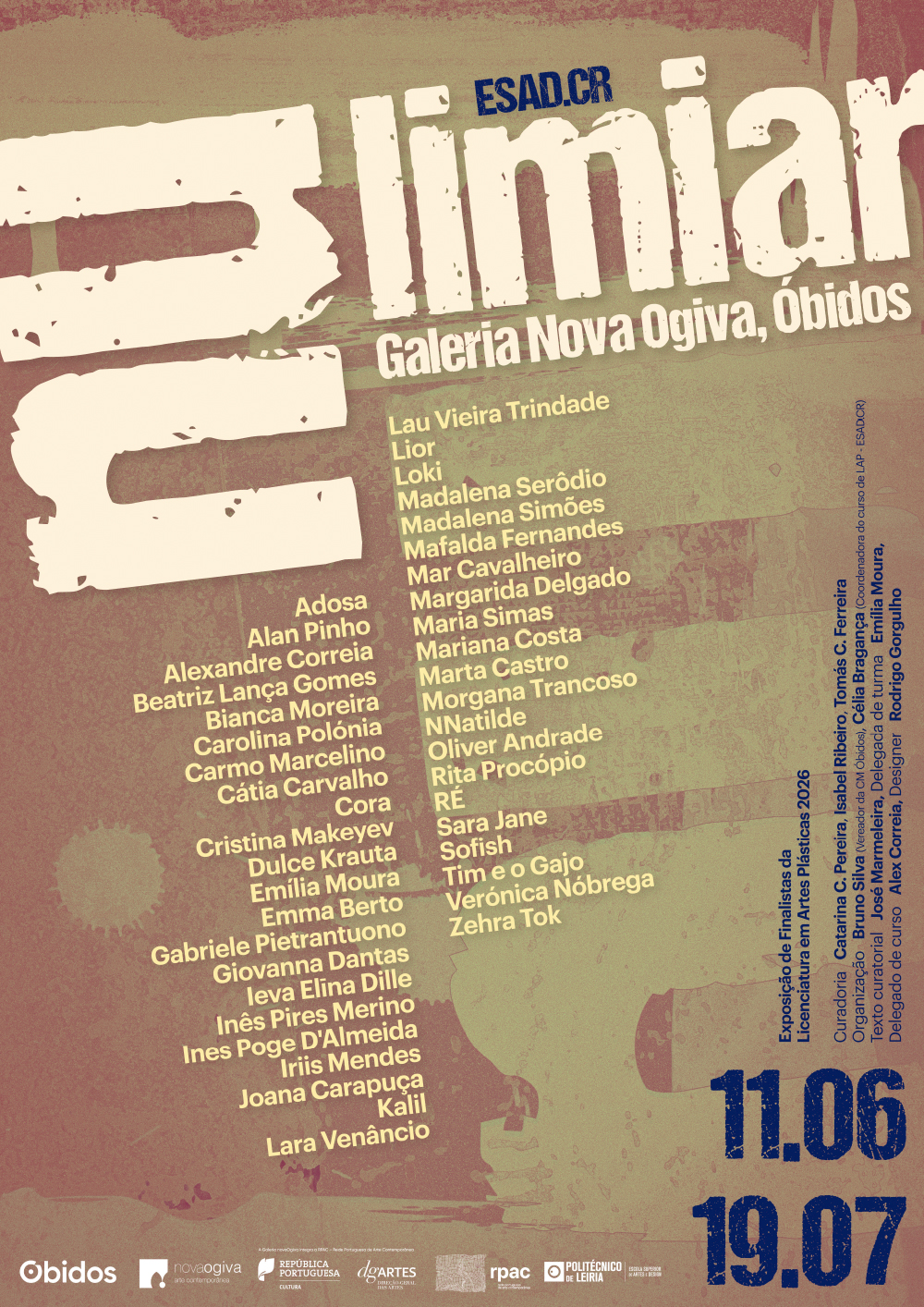 Exposição Coletiva dos Estudantes Finalistas em Artes Plásticas 2026 – ESAD CR — event image